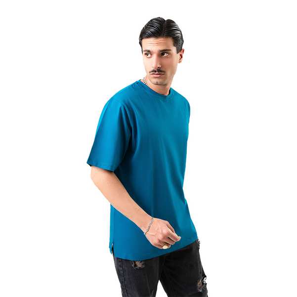 تی شرت مردانه آبی کله غازی زیگ zig مدل basic کد 286