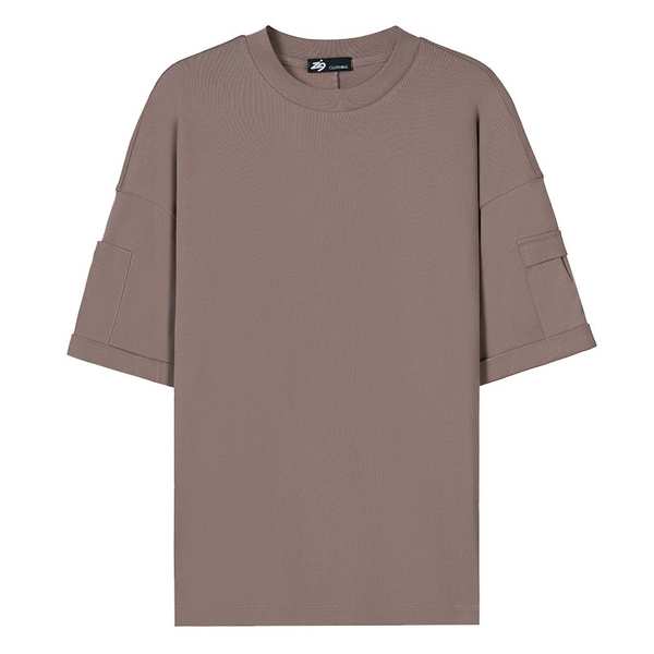 تی شرت مردانه نسکافه ای زیگ zig مدل Sleeve Pocket کد298