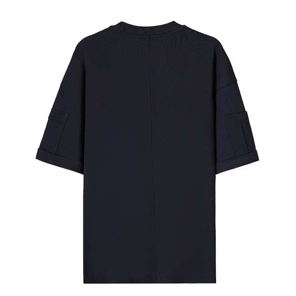 تی شرت مردانه مشکی زیگ zig مدل Sleeve Pocket کد299 - تصویر 2