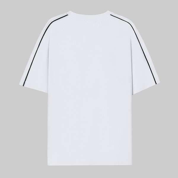 تی شرت مردانه سفید زیگ zig مدل Embroidered brain کد301 - تصویر 2