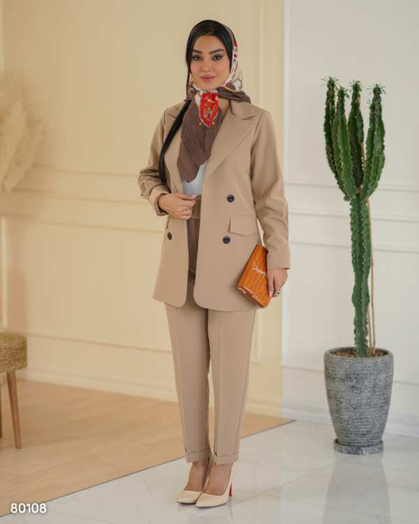 ست کت و شلوار زنانه مدل مونیکا السانا Elsana کد 801