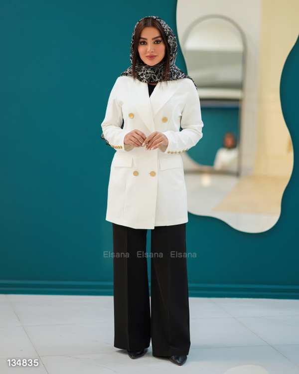 کت زنانه مدل شانار السانا Elsana کد 1348