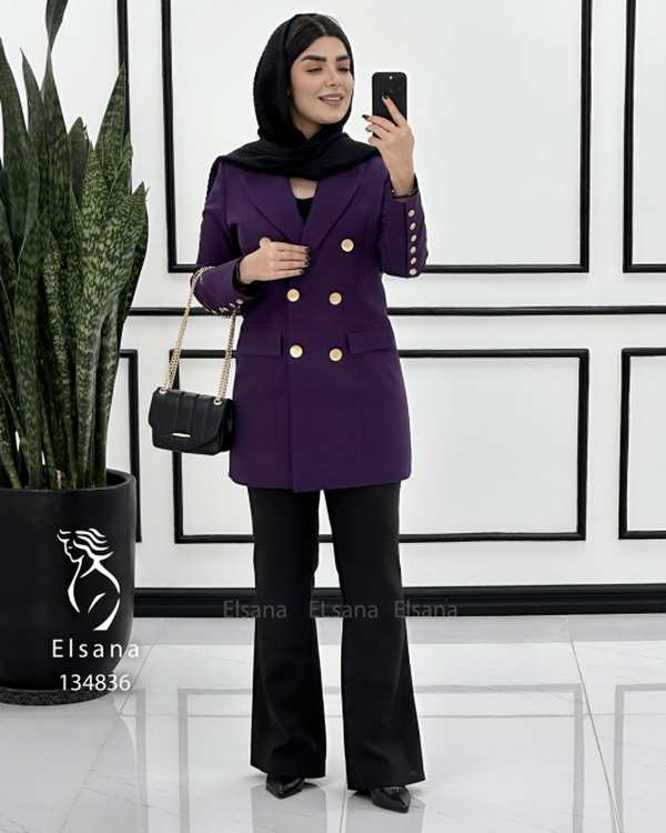 کت زنانه مدل شانار السانا Elsana کد 1348