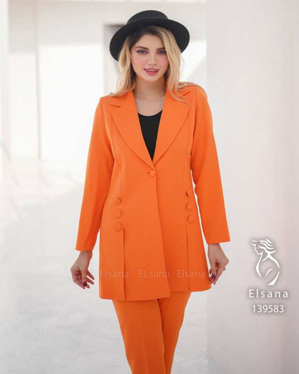 ست کت و شلوار زنانه مدل پانیذ السانا Elsana کد 1395