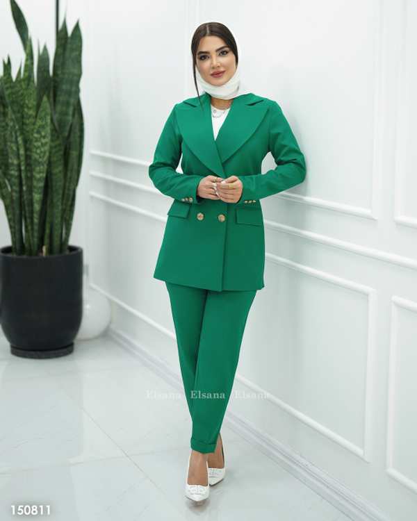 ست کت و شلوار زنانه مدل نرگس السانا Elsana کد 1508