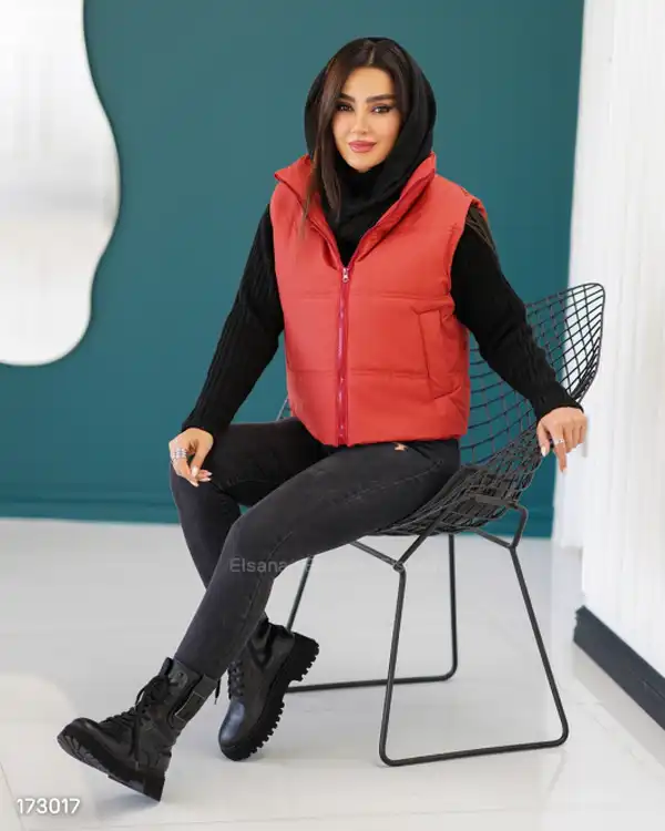 پافر کوتاه زنانه مدل ایرانا السانا Elsana کد 1730