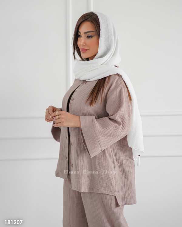 ست شومیز و شلوار زنانه مدل آسنا السانا Elsana کد 1812