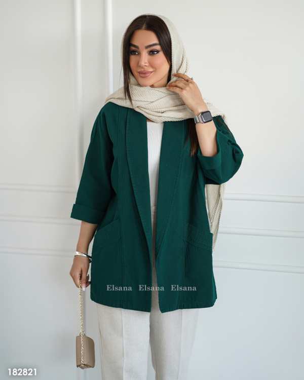 مانتو زنانه مدل رایان السانا Elsana کد 1828