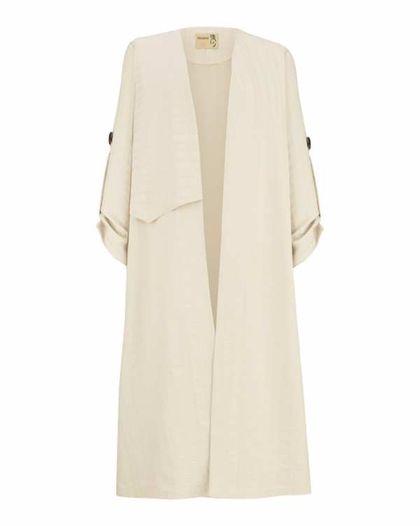 مانتو زنانه مانتو کژوال بلند زنانه مدل آندیا السانا Elsana کد 1875 - تصویر 3