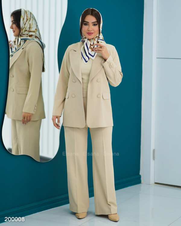 ست کت و شلوار زنانه مدل آریشا السانا Elsana کد 2000