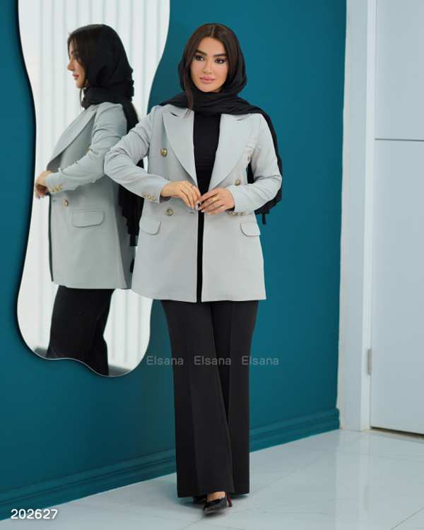 کت زنانه مدل غزل السانا Elsana کد 2026