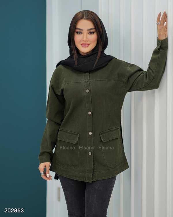 مانتو زنانه مدل سیمرغ السانا Elsana کد 2028