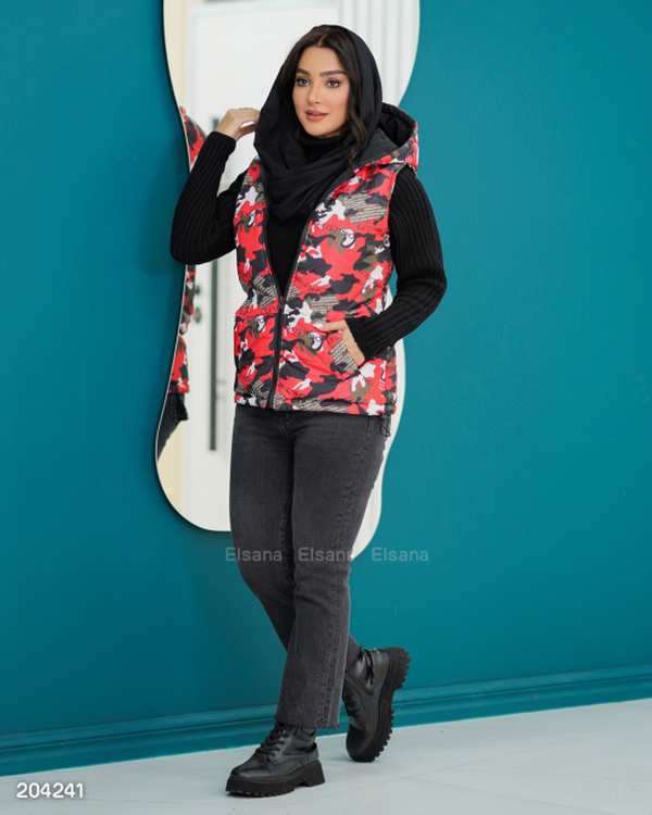 پافر زنانه مدل آرهان السانا Elsana کد 2042