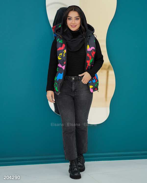 پافر زنانه مدل آرهان السانا Elsana کد 2042