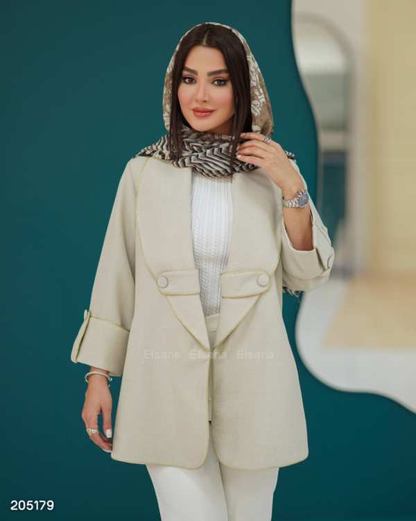کت زنانه مدل شکوفان السانا Elsana کد 2051