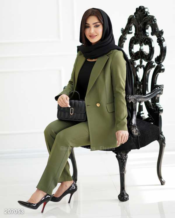 ست کت و شلوار زنانه مدل تیادا السانا Elsana کد 2070