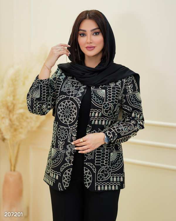 مانتو زنانه مدل ژانین السانا Elsana کد 2072