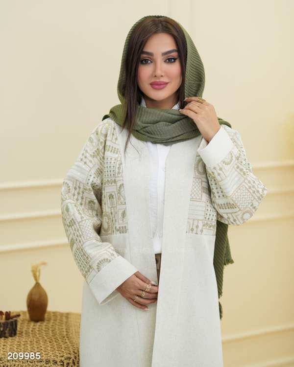 مانتو مجلسی بلند زنانه مدل توشار السانا Elsana کد 2099