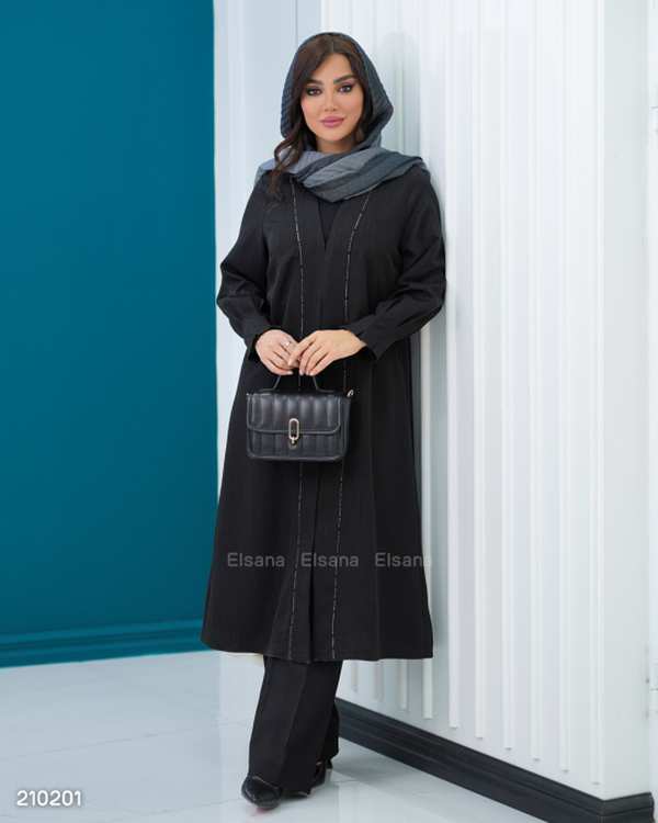 مانتو زنانه مدل لانکوم السانا Elsana کد 2102