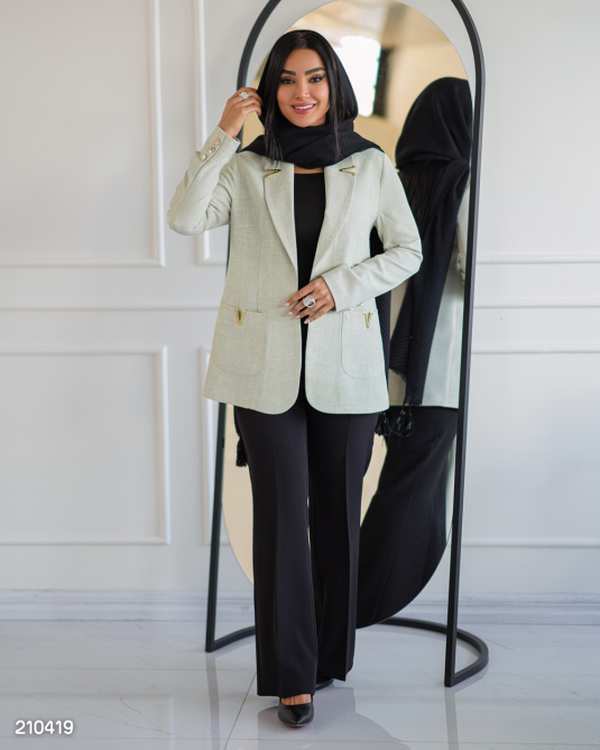 مانتو زنانه مدل سیرنگ السانا Elsana کد 2104