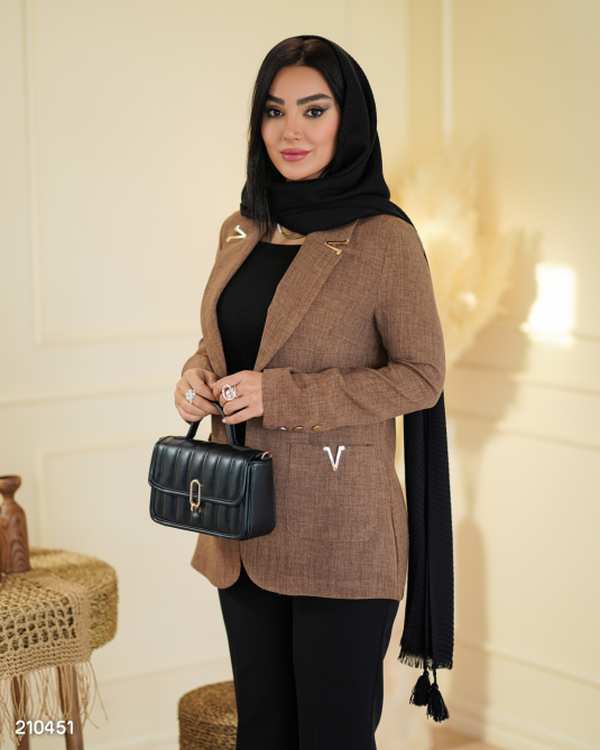 مانتو زنانه مدل سیرنگ السانا Elsana کد 2104