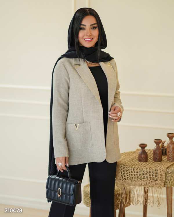 مانتو زنانه مدل سیرنگ السانا Elsana کد 2104