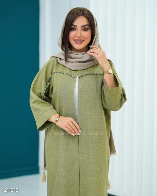 مانتو بلند زنانه مدل یاراد السانا Elsana کد 2110
