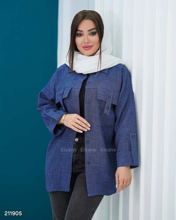 مانتو زنانه مدل دلجو السانا Elsana کد 2119
