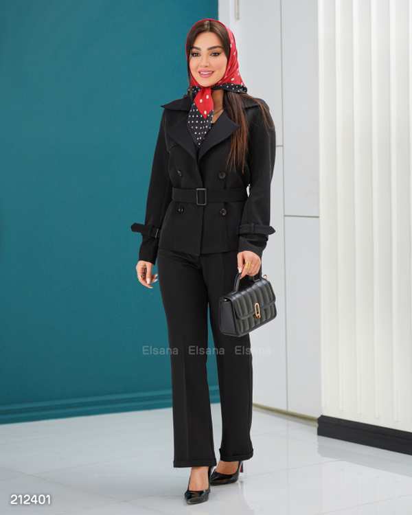 ست کت و شلوار زنانه مدل مهرنسا السانا Elsana کد 2124 ?>