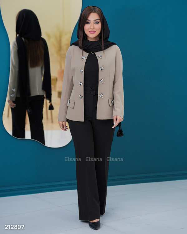 کت زنانه مدل سنجاقک السانا Elsana کد 2128