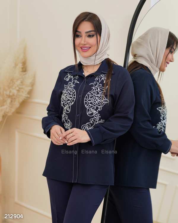 شومیز زنانه مدل ماریان السانا Elsana کد 2129