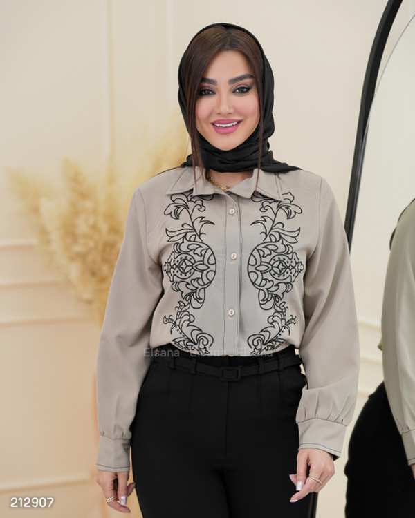 شومیز زنانه مدل ماریان السانا Elsana کد 2129