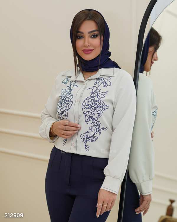 شومیز زنانه مدل ماریان السانا Elsana کد 2129