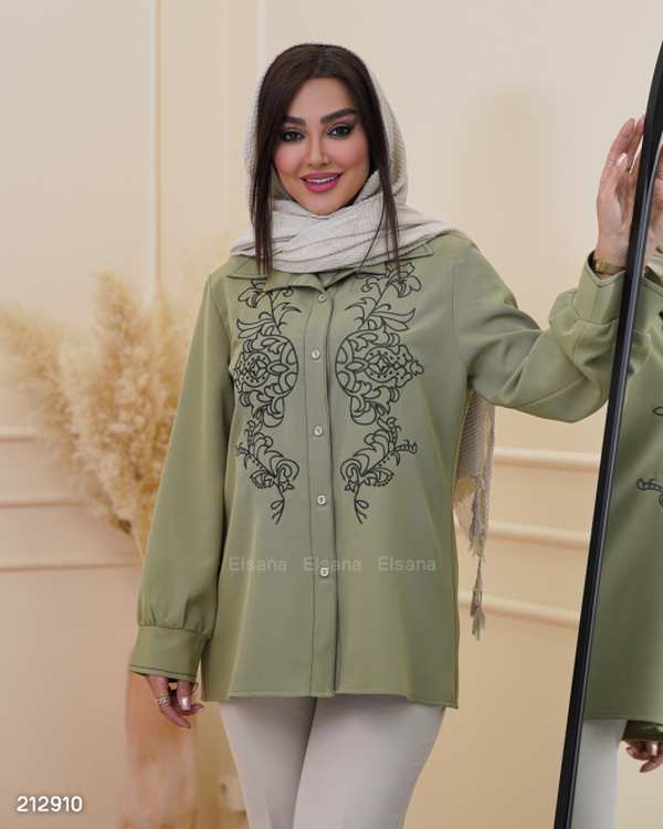 شومیز زنانه مدل ماریان السانا Elsana کد 2129