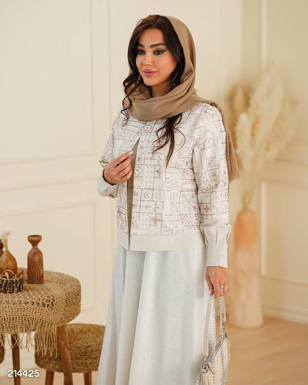 ست کت و دامن زنانه مدل مائده السانا Elsana کد 2144