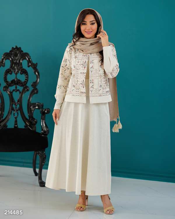 ست کت و دامن زنانه مدل مائده السانا Elsana کد 2144