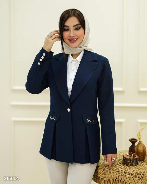کت زنانه مدل دریس السانا Elsana کد 2150 - تصویر 2