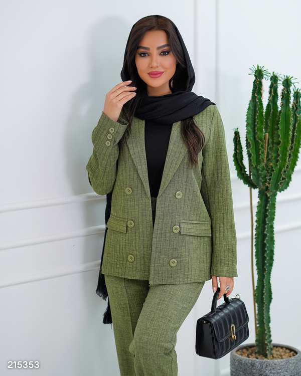 ست لباس زنانه ست کت و شلوار زنانه مدل نیسانا السانا Elsana کد 2153 - تصویر 2