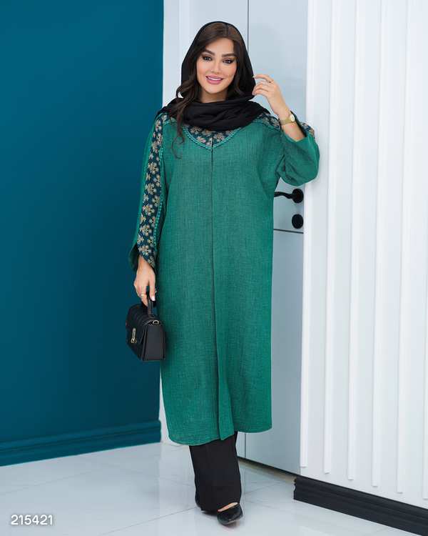 مانتو زنانه مدل ناژان السانا Elsana کد 2154