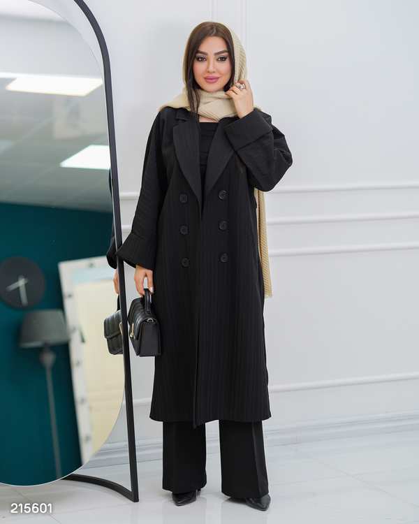 مانتو زنانه مدل گلبانو السانا Elsana کد 2156