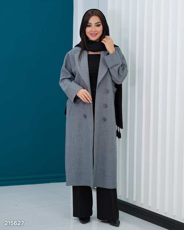 مانتو زنانه مدل گلبانو السانا Elsana کد 2156