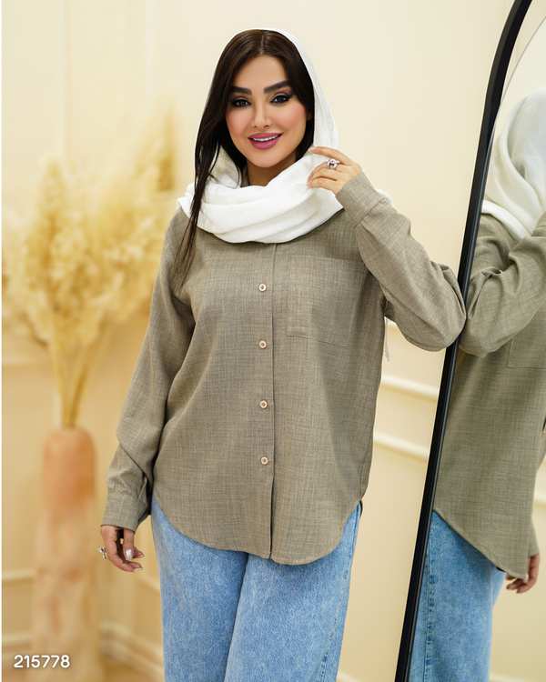 شومیز زنانه مدل متین السانا Elsana کد 2157