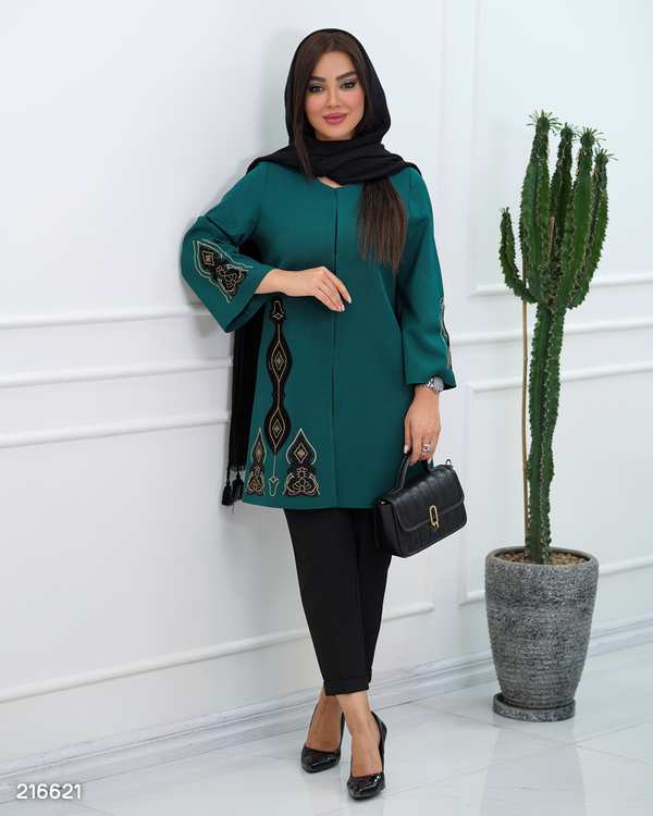 مانتو کتی زنانه مدل زیبا السانا Elsana کد 2166