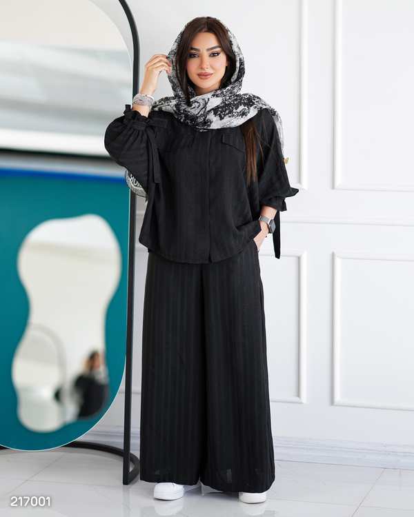 ست شومیز و شلوار زنانه مدل کبریا السانا Elsana کد 2170