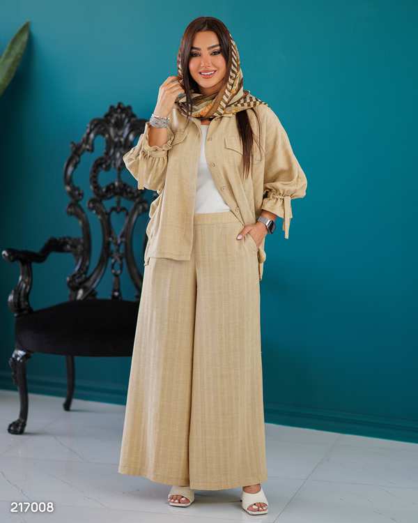ست شومیز و شلوار زنانه مدل کبریا السانا Elsana کد 2170