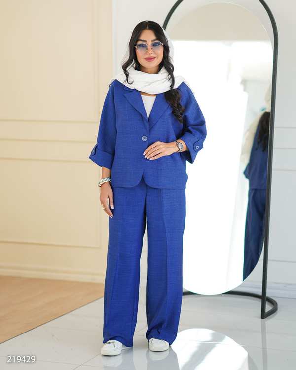 ست کت و شلوار زنانه مدل شادیا السانا Elsana کد 2194