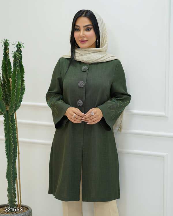 مانتو زنانه مدل والریا السانا Elsana کد 2215
