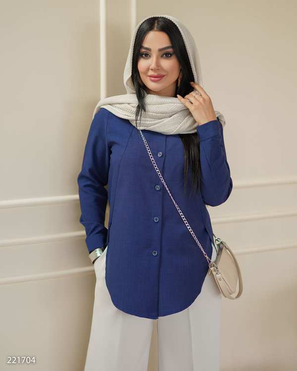 شومیز زنانه مدل گونای السانا Elsana کد 2217
