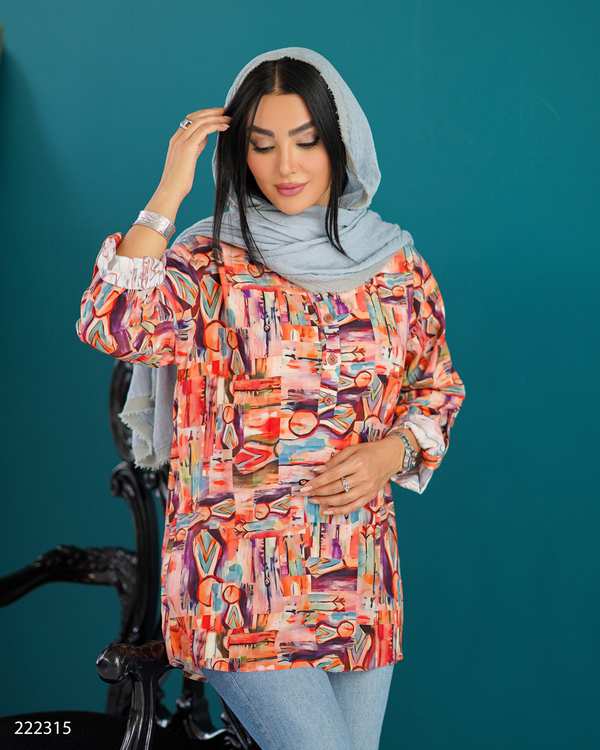 شومیز زنانه مدل راهین السانا Elsana کد 2223
