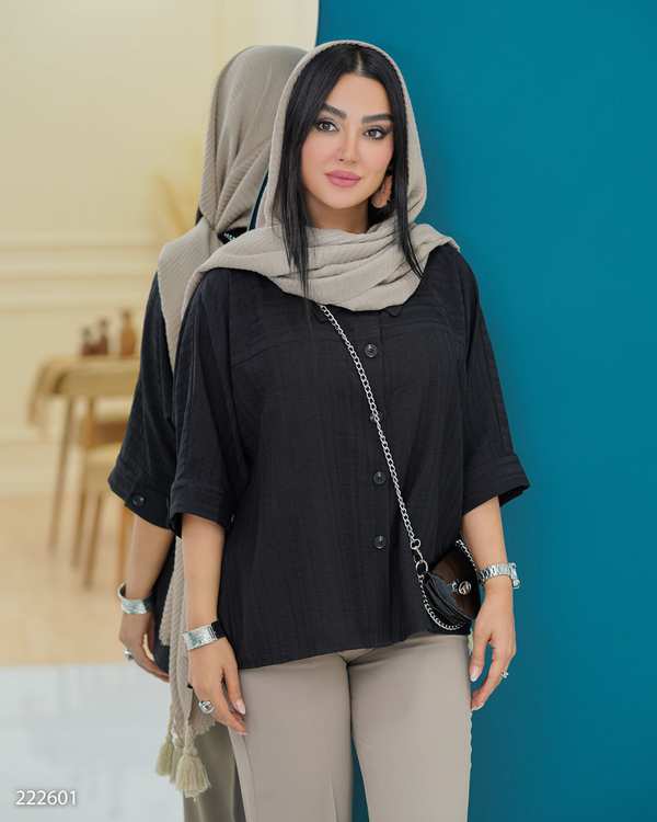 شومیز زنانه مدل شهگل السانا Elsana کد 2226